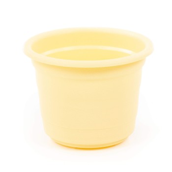 Горшок цветочный "Ксения" №5 - 2 л (бледно-жёлтый)