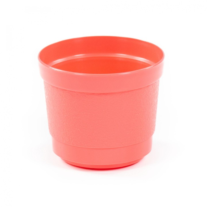 Горшок цветочный "Жасмин" Ø89 мм - 0,3 л (розовый)