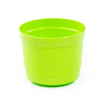 Горшок цветочный "Жасмин" Ø113 мм - 0,6 л (лимонно-зелёный)