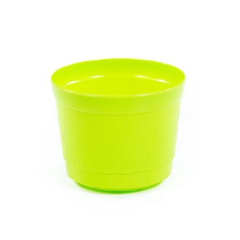 Горшок цветочный "Жасмин" Ø155 мм - 1,5 л (лимонно-зелёный)