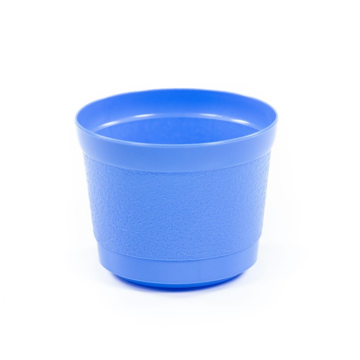 Горшок цветочный "Жасмин" Ø155 мм - 1,5 л (синий-персидский)