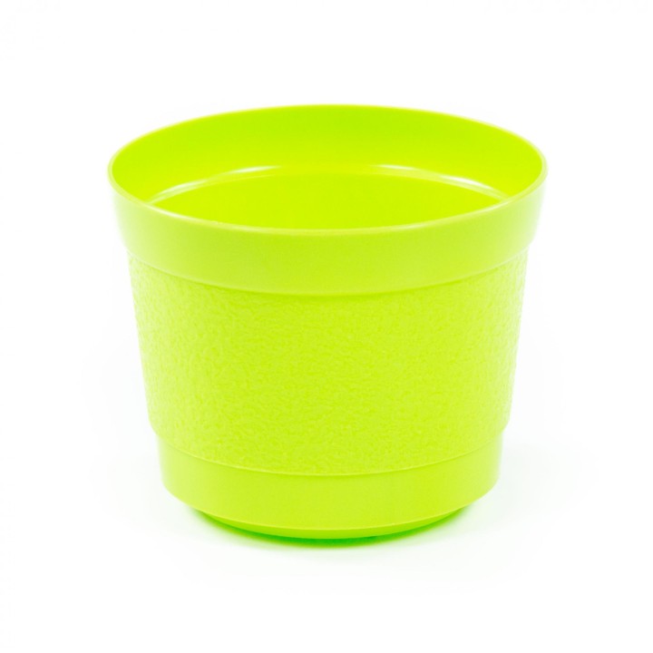 Горшок цветочный "Жасмин" Ø173 мм - 2 л (лимонно-зелёный)