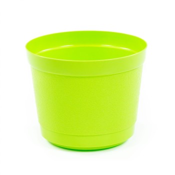 Горшок цветочный "Жасмин" Ø217 мм - 4 л (лимонно-зелёный)