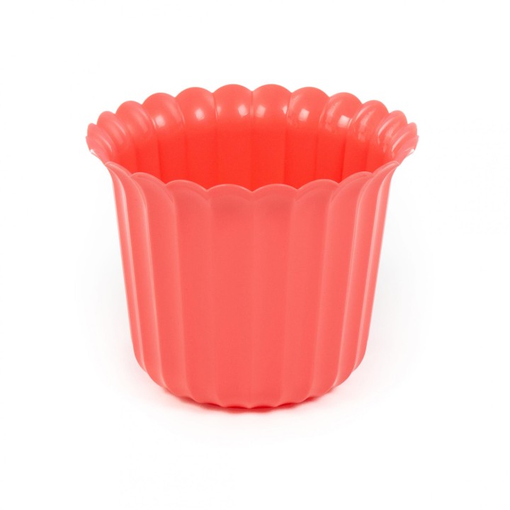 Горшок цветочный "Виола" Ø97 мм, h=74 мм - 0,25 л (розовый)