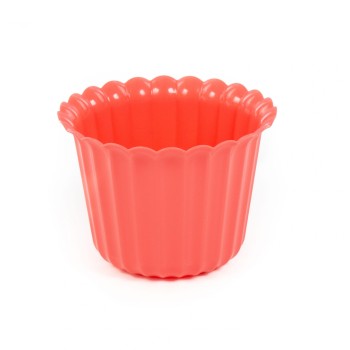 Горшок цветочный "Виола" Ø126 мм, h=93 мм - 0,5 л (розовый)