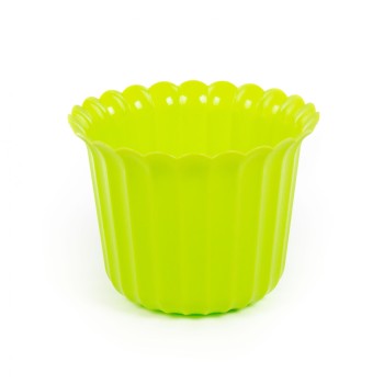 Горшок цветочный "Виола" Ø188 мм, h=143 мм - 2 л (лимонно-зелёный)