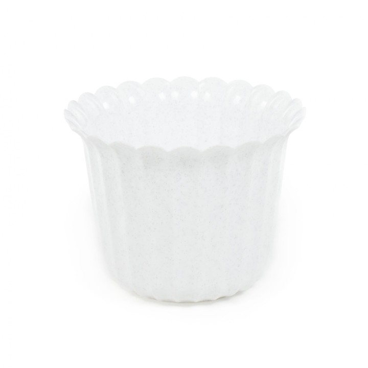 Горшок цветочный "Виола" Ø188 мм, h=143 мм - 2 л (мраморный)