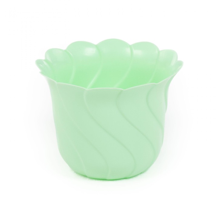 Горшок цветочный "Злата" Ø116 мм - 0,45 л (бледно-бирюзовый)