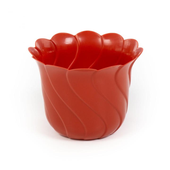 Горшок цветочный "Злата" Ø116 мм - 0,45 л (коричневый)