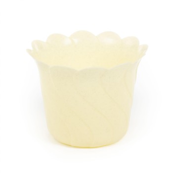 Горшок цветочный "Злата" Ø172 мм - 1,5 л (бледно-жёлтый)