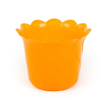 Горшок цветочный "Злата" Ø172 мм - 1,5 л (светло-оранжевый)