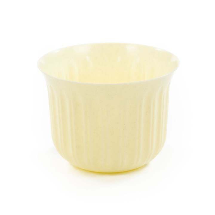 Горшок цветочный "Лира" Ø162 мм -1,5 л (бледно-жёлтый)