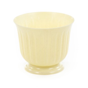 Горшок цветочный "Лира" Ø185 мм с подставкой - 2,1 л (бледно-жёлтый)