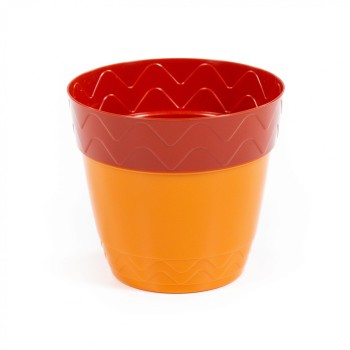 Горшок цветочный "Милана" Ø170 мм с поддонником-стаканом - 2 л