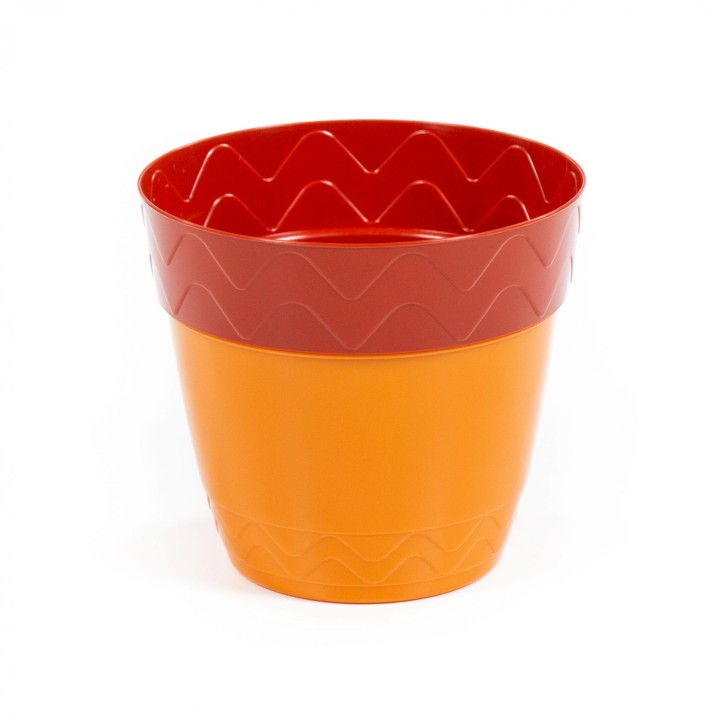 Горшок цветочный "Милана" Ø170 мм с поддонником-стаканом - 2 л