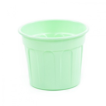 Горшок цветочный "Полина" Ø140 мм - 1 л (бледно-бирюзовый)