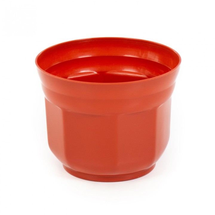 Горшок цветочный "Анетт" Ø110 мм - 0,55 л (коричневый)