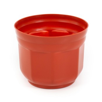 Горшок цветочный "Анетт" Ø130 мм - 1 л (коричневый)