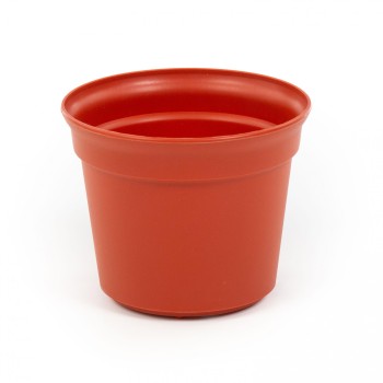 Горшок цветочный "Эва" Ø130 мм - 0,8 л (коричневый)