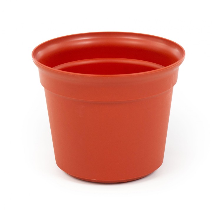 Горшок цветочный "Эва" Ø180 мм - 2 л (коричневый)