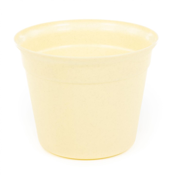 Горшок цветочный "Эва" Ø220 мм - 4 л (бледно-жёлтый)