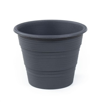 Горшок цветочный "Виолетта" №1, Ø283 мм - 7 л (тёмно-серый)