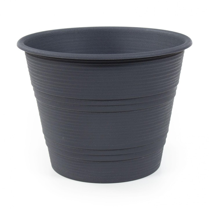 Горшок цветочный "Виолетта" №3, Ø430 мм - 27 л (тёмно-серый)