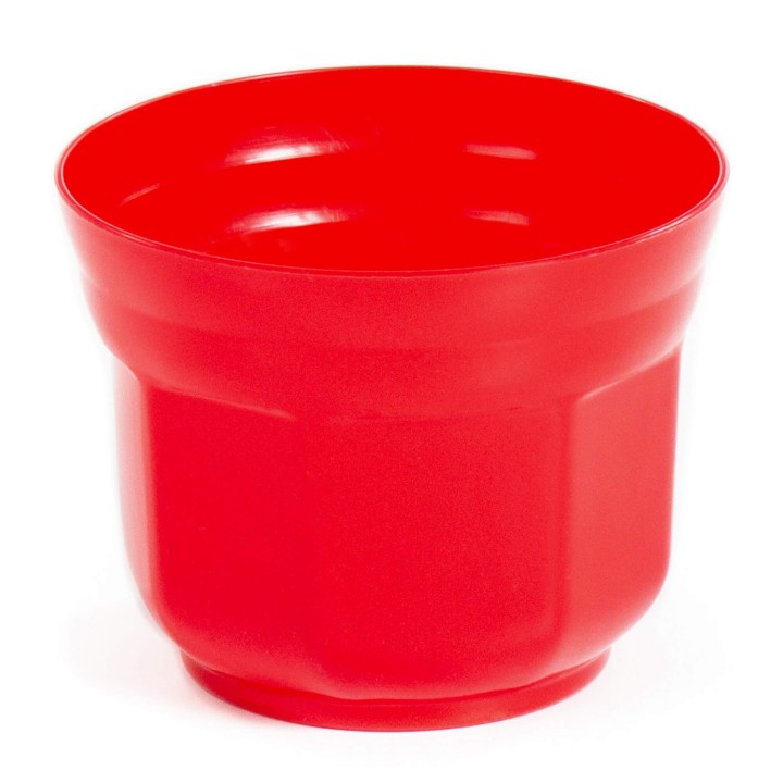 Горшок цветочный "Анетт" Ø110 мм - 0,55 л (тёмно-красный)