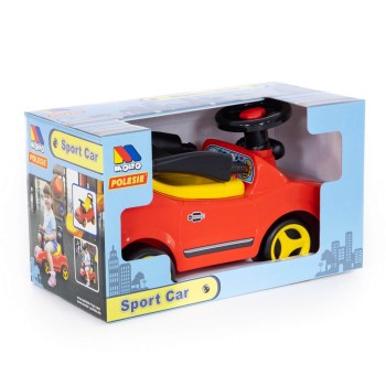 Каталка-автомобиль спортивный "Вихрь" (в коробке)